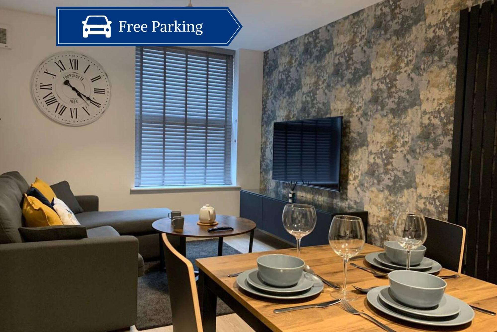 Bright 1Br Apartment In Preston Престън Екстериор снимка